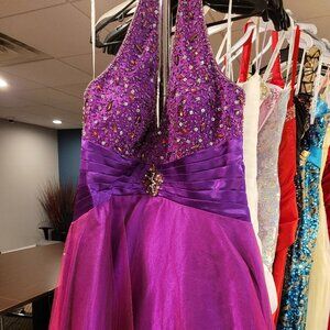 Partytime Formals/Rachel Allan 6862 Size 16 Short Dress